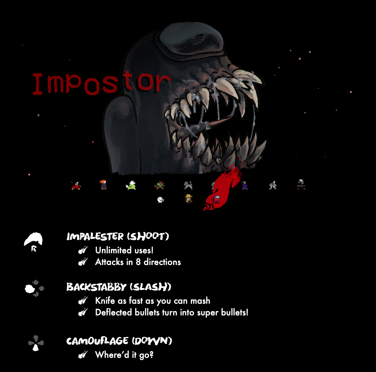 Impostor Move List